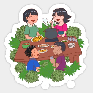 Neighbourhood Garden Party Sticker